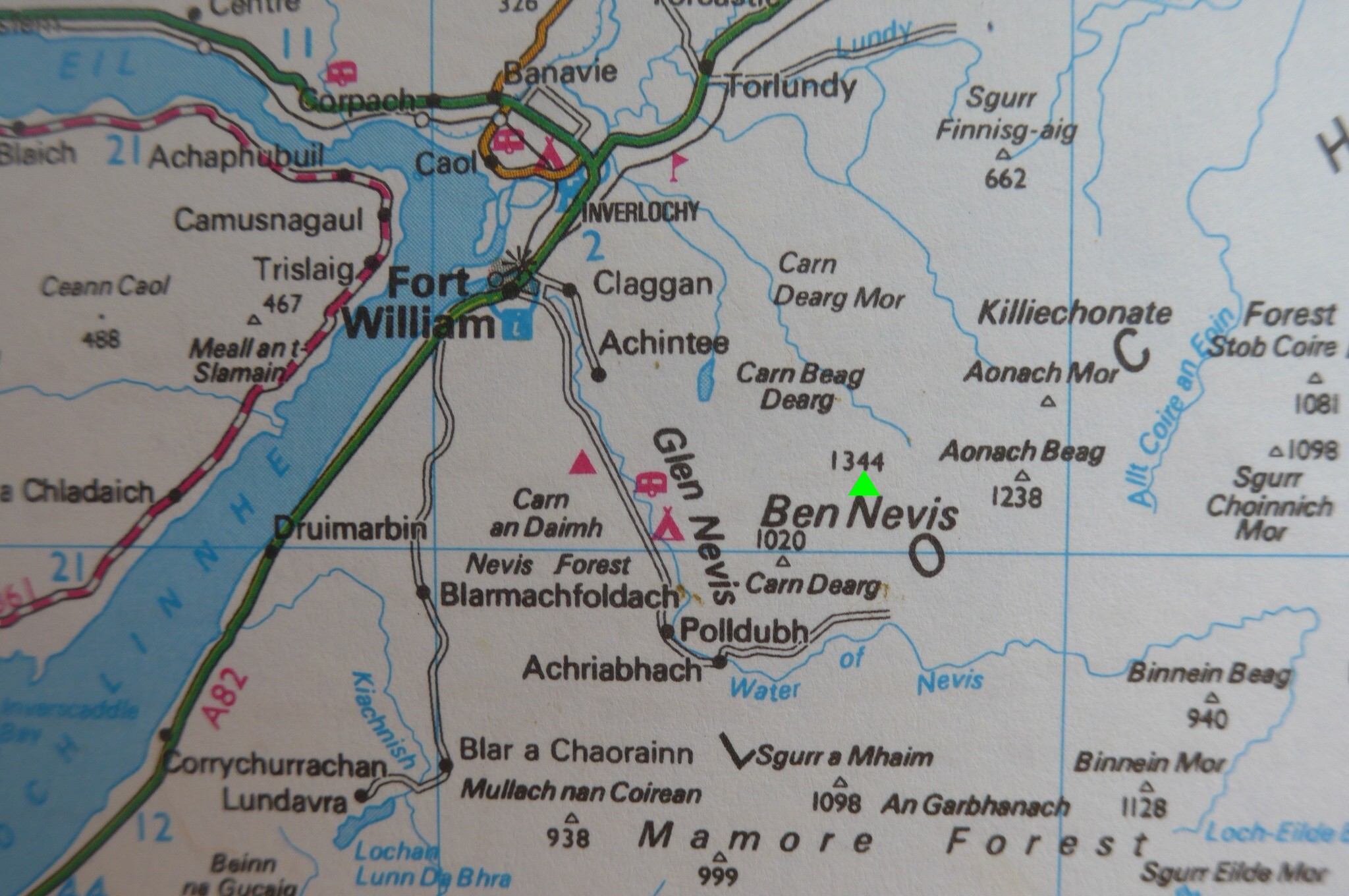 autoatlas Ben Nevis